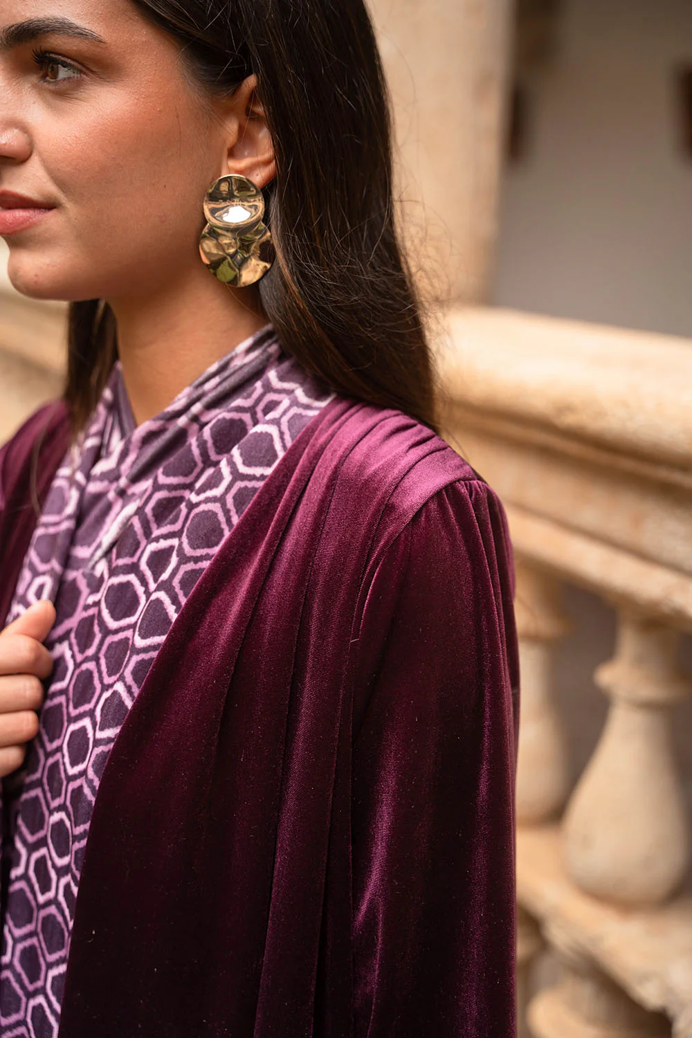 Kimono de terciopelo | Priora - Image 3