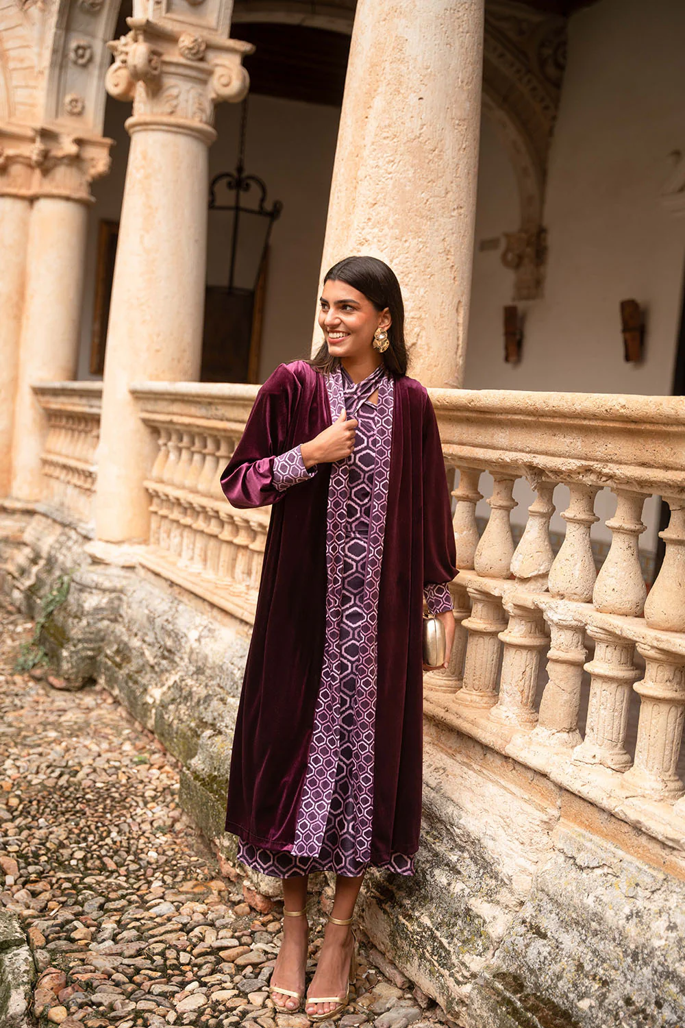 Kimono de terciopelo | Priora - Image 6
