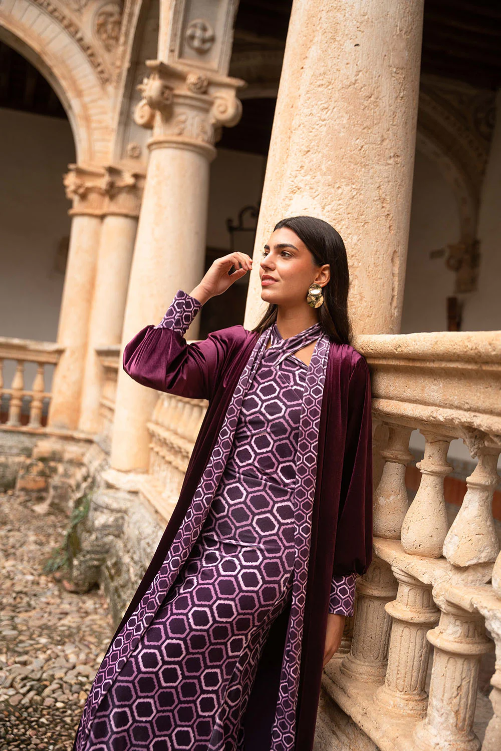 Kimono de terciopelo | Priora - Image 8