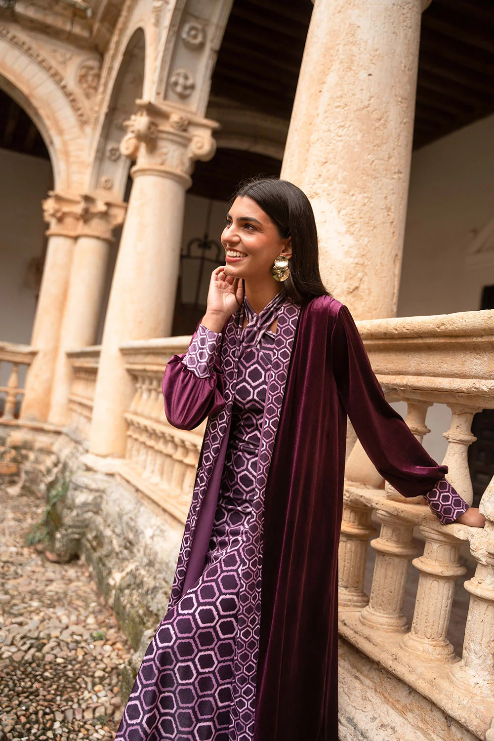 Kimono de terciopelo | Priora - Image 9