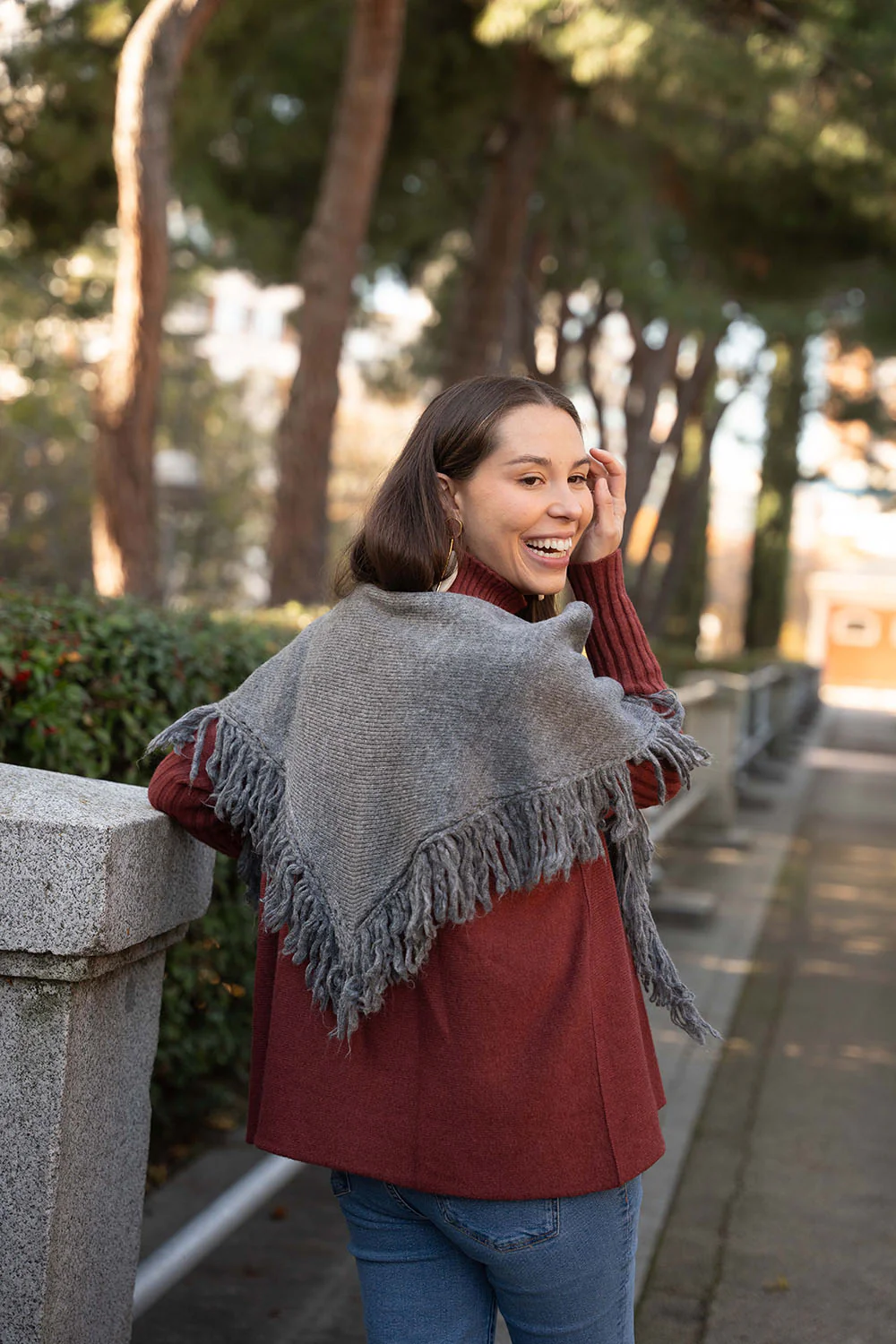 Mini Poncho | Gris - Image 7
