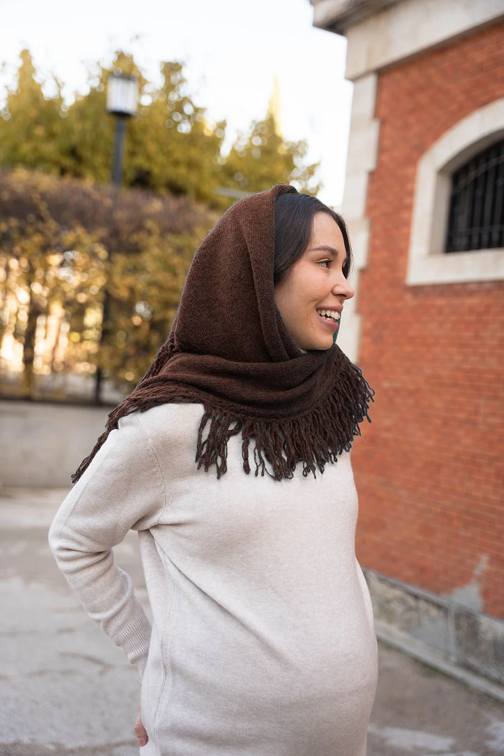 Mini Poncho | Marrón chocolate - Image 5